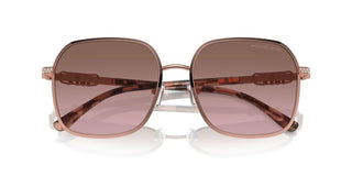 Michael Kors Mk 1145b Cadiz Women Rose Gold Squared Sunglasses