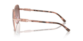 Michael Kors Mk 1145b Cadiz Women Rose Gold Squared Sunglasses