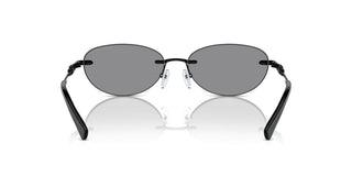Michael Kors Mk 1151 Manchester Women Black Oval Sunglasses