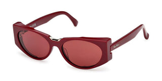 Max Mara Mm0160 Unisex Brown Cat Eye Sunglasses