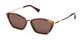 Max Mara MM0162 unisex Havana Cat Eye Sunglasses