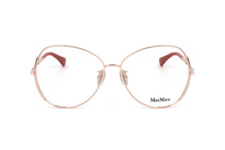 Max Mara Mm5001-h Women Rose Gold Oversize Eyeglasses