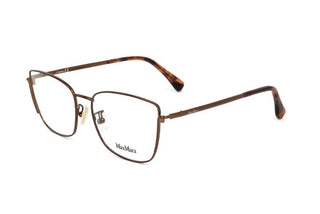 Max Mara Mm5004-h Women Brown Geometric Eyeglasses