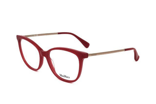 Max Mara Mm5008 Women Red Geometric Eyeglasses