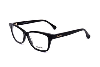 Max Mara Mm5013 Women Black Geometric Eyeglasses