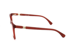 Max Mara Mm5017 Women Red Geometric Eyeglasses