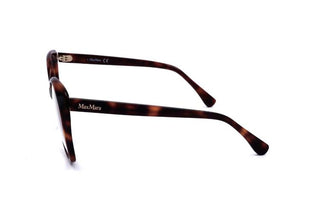 Max Mara Mm5029 Unisex Havana Geometric Eyeglasses