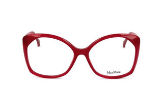 Max Mara Mm5029 Unisex Red Geometric Eyeglasses
