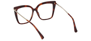 Max Mara Mm5144 Unisex Havana Butterfly Eyeglasses