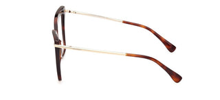 Max Mara Mm5144 Unisex Havana Butterfly Eyeglasses