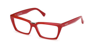 Max Mara MM5180 unisex Red Rectangle Eyeglasses