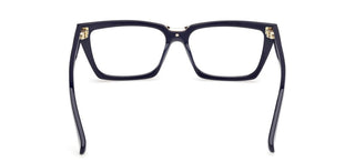 Max Mara Mm5180 Unisex Blue Rectangle Eyeglasses
