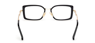 Max Mara Mm5186 Unisex Black Rectangle Eyeglasses