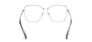 Max Mara Mm5187 Unisex Silver Squared Eyeglasses