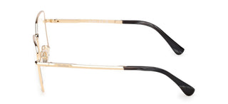 Max Mara Mm5187 Unisex Gold Squared Eyeglasses