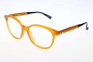 Max Mara Mm 1276 Women Brown Geometric Eyeglasses