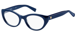 Max Mara MM 1300 women Blue Cat Eye Eyeglasses