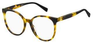 Max Mara MM 1347 women Havana Round Eyeglasses