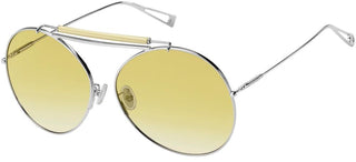 Max Mara MM EVE women Silver Pilot Sunglasses