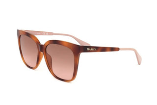 Max&Co. MO0022 women Havana Geometric Sunglasses