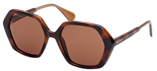 Max&Co. MO0034 women Havana Geometric Sunglasses