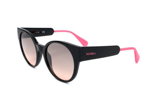 Max&Co. MO0035 women Black Round Sunglasses