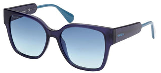 Max&Co. MO0036 women Blue Geometric Sunglasses