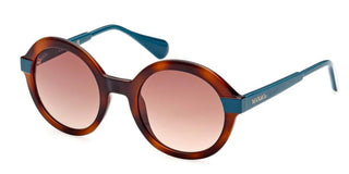 Max&Co. MO0052 unisex Havana Round Sunglasses