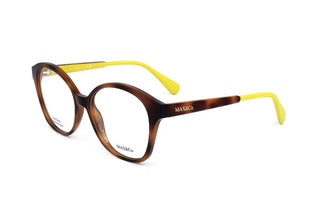 Max&co. Mo5020 Women Havana Geometric Eyeglasses