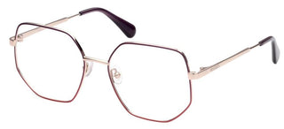 Max&co. Mo5037 Women Rose Gold Geometric Eyeglasses