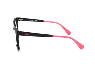 Max&Co. MO5040 women Black Geometric Eyeglasses