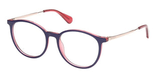 Max&Co. MO5043 women Blue Round Eyeglasses