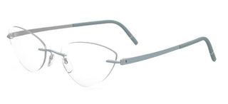 Silhouette MOMENTUM 5529/HE women Green Cat Eye Eyeglasses