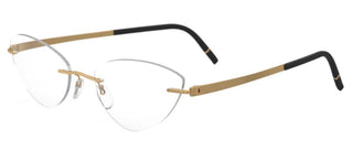 Silhouette MOMENTUM 5529/HE women Gold Cat Eye Eyeglasses