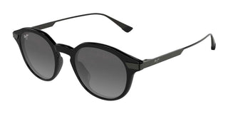 Maui Jim Momi Mj0622s Unisex Black Round Sunglasses