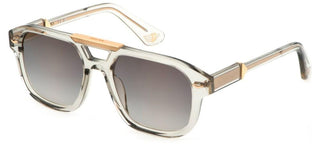 Police MONUMENT 1 SPLL19 unisex Grey Geometric Sunglasses
