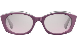 Moschino MOS032/S women Violet Geometric Sunglasses