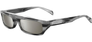 Moschino MOS047/S women Grey Geometric Sunglasses