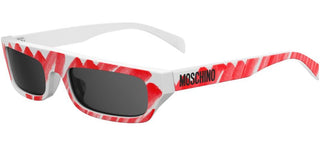 Moschino MOS047/S women Red Geometric Sunglasses