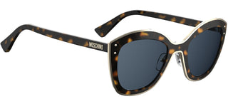 Moschino MOS050/S women Havana Cat Eye Sunglasses