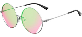 Moschino MOS073/G/S women Silver Round Sunglasses