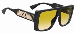 Moschino MOS119/S women Black Geometric Sunglasses