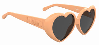Moschino MOS128/S women Orange Other Sunglasses