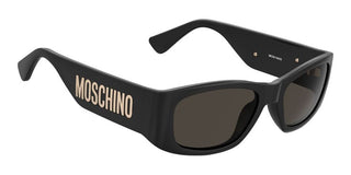 Moschino MOS145/S women Black Geometric Sunglasses