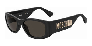 Moschino MOS145/S women Black Geometric Sunglasses