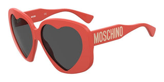 Moschino MOS152/S women Red Squared Sunglasses