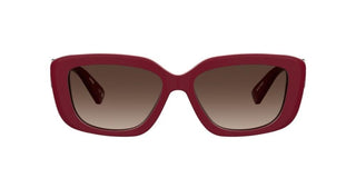 Moschino MOS168/S women Red Rectangle Sunglasses