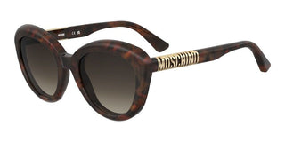 Moschino Mos179/s Women Havana Cat Eye Sunglasses