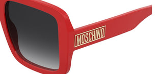 Moschino Mos180/s Women Red Squared Sunglasses