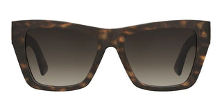 Moschino Mos181/s Women Havana Rectangle Sunglasses